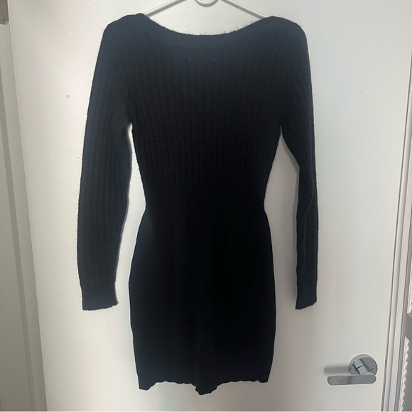 Rouje Paris Cody Sweater Dress Black Size EU 34 - Picture 8 of 11
